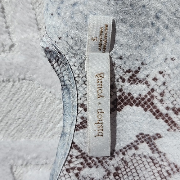 Bishop + Young Sleeveless Top Size S - Picture 9 of 9